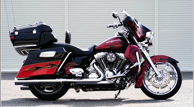 FLHTCUSE 6 / 納車準備着々と….っ